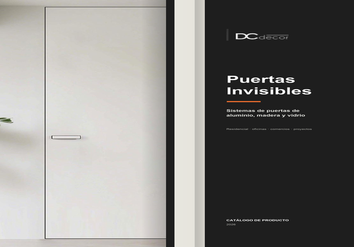 Catálogo Puertas Invisibles DC Decor