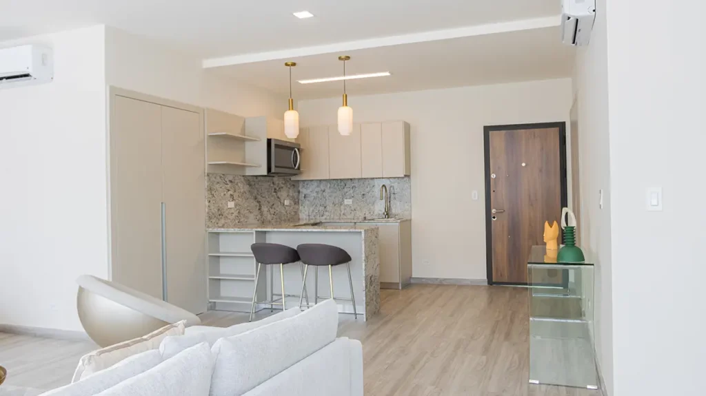 Apartamento de Arcadia con piso SPC instalado