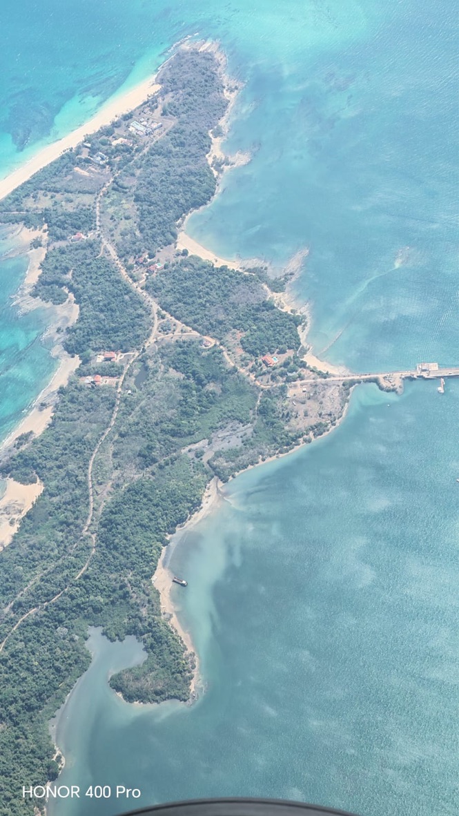 Vista aérea de Bahía Piñas